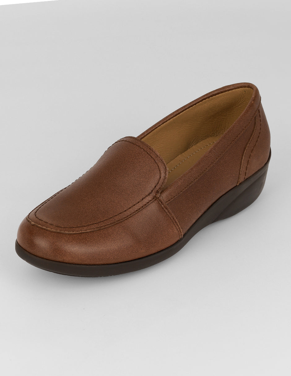 Mocasines Hand Made en Piel – Café