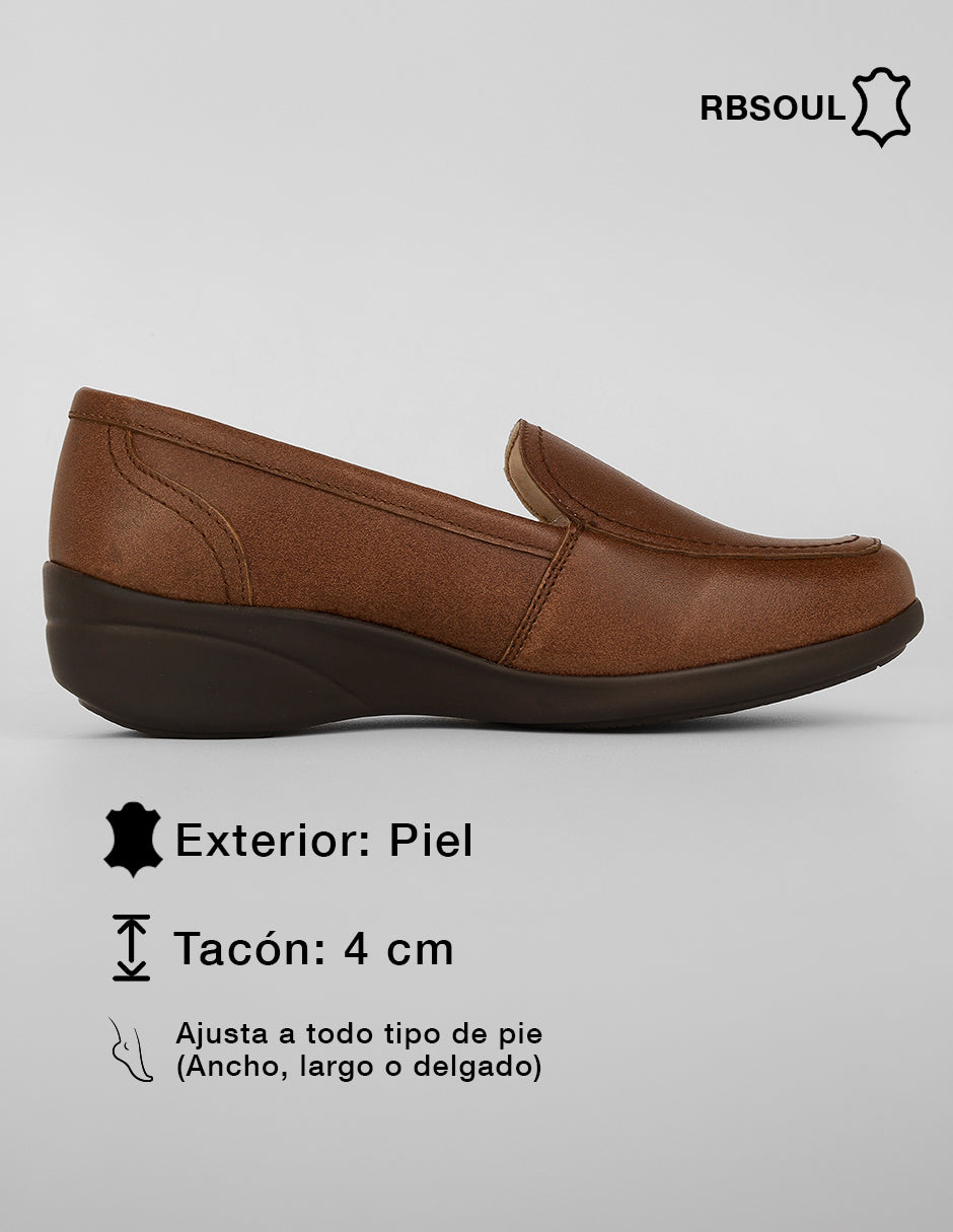 Mocasines Hand Made en Piel – Café