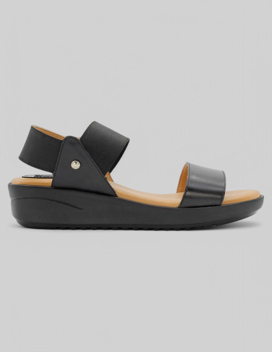 Sandalias con plataforma Yuri en Piel - Negro