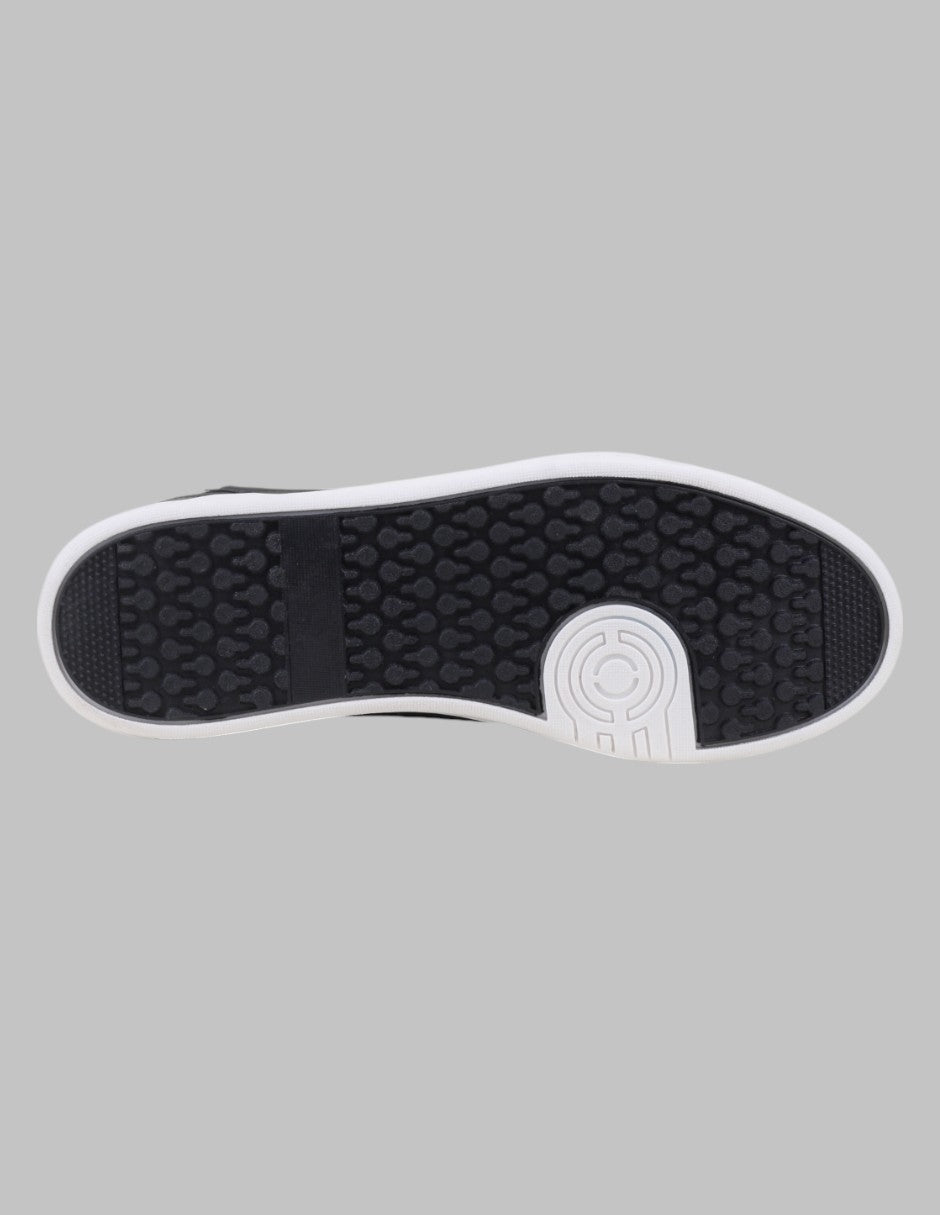 Tenis con cordones Urban en Sintético – Negro