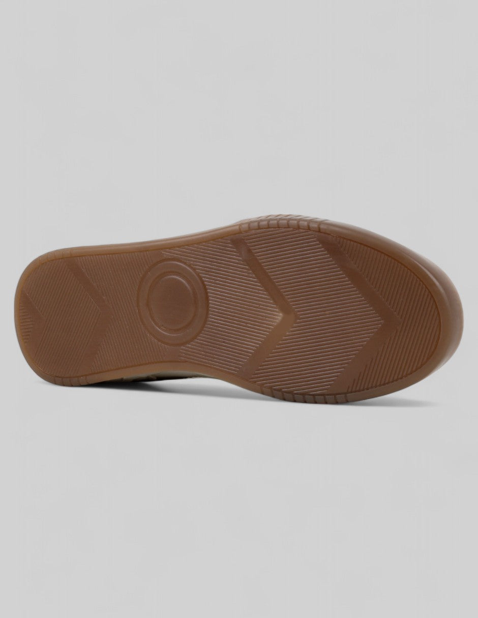 Tenis con cordones Urban en Sintético– Blanco