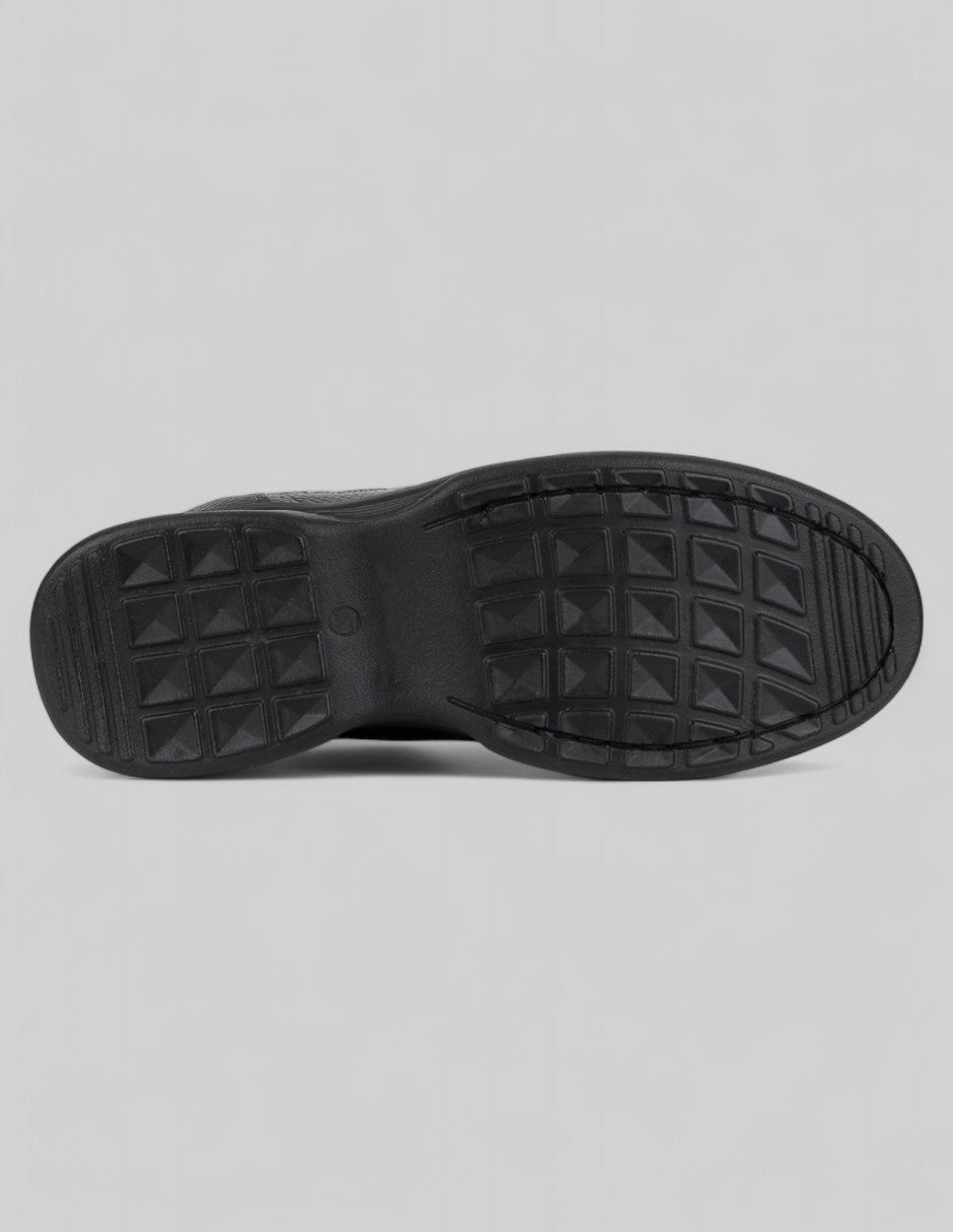 Zapatos de confort Hand made en Piel – Negro