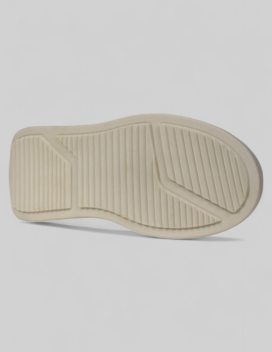 Tenis con cordones Chunk Sintético - Beige