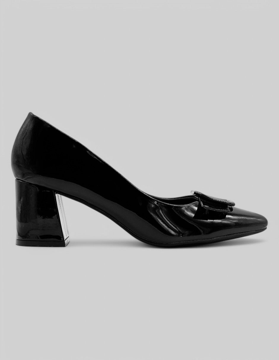 Zapatillas Lady en Charol – Negro