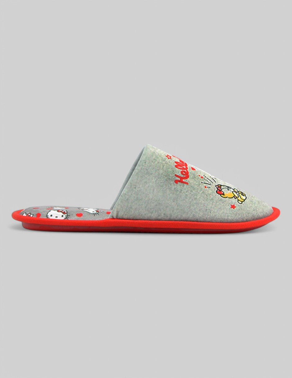 Pantuflas Sleep en Textil – Gris