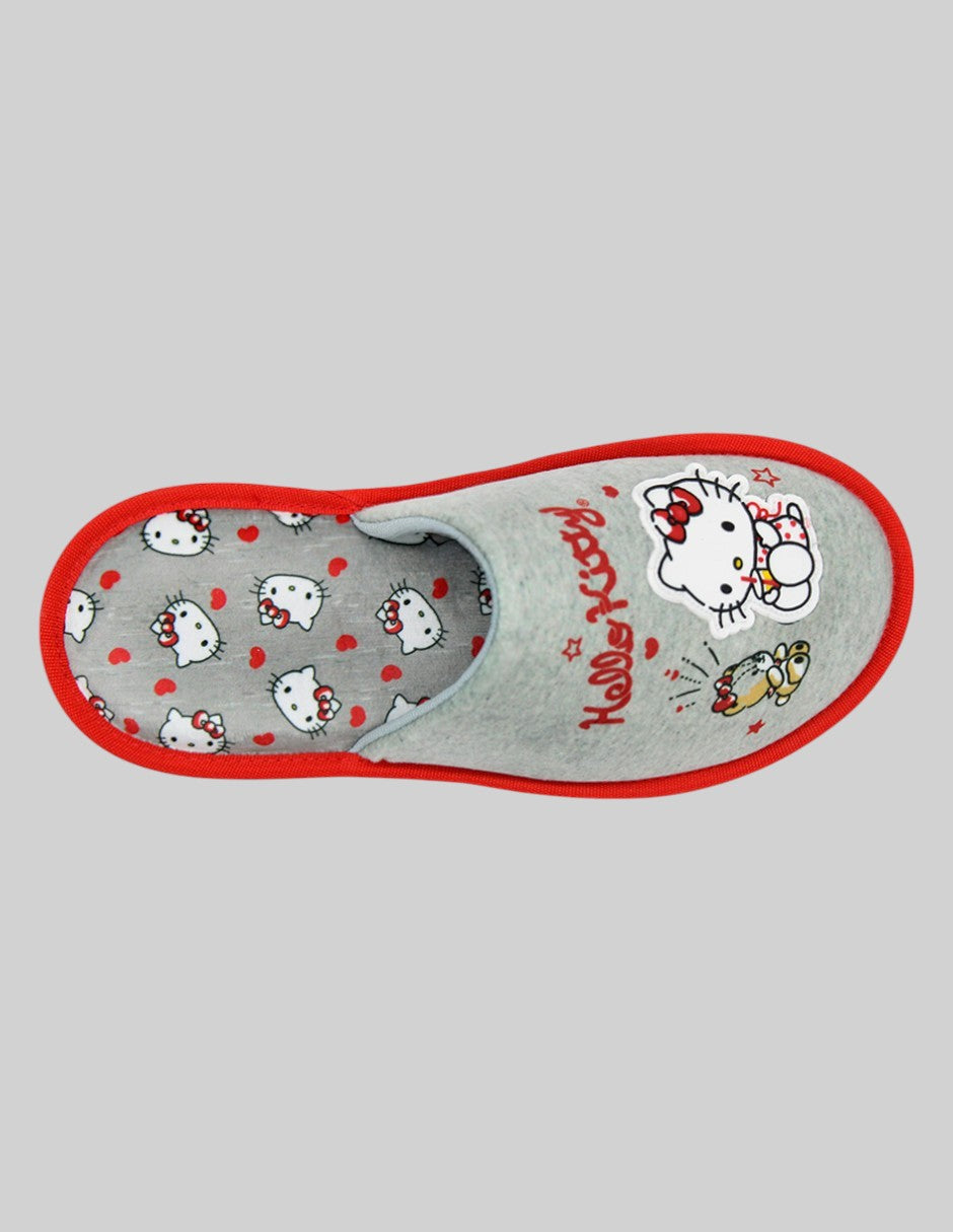 Pantuflas Sleep en Textil – Gris
