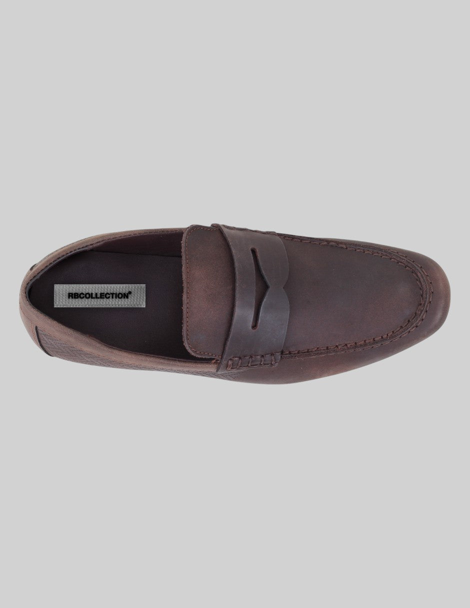 Mocasines Hand made en Piel – Café