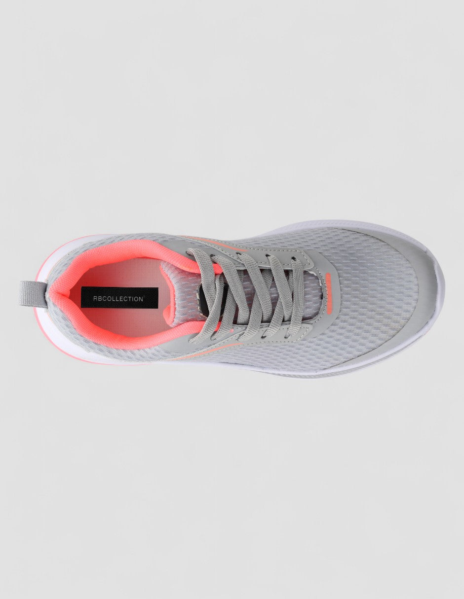 Tenis para correr Sport Textil - Gris