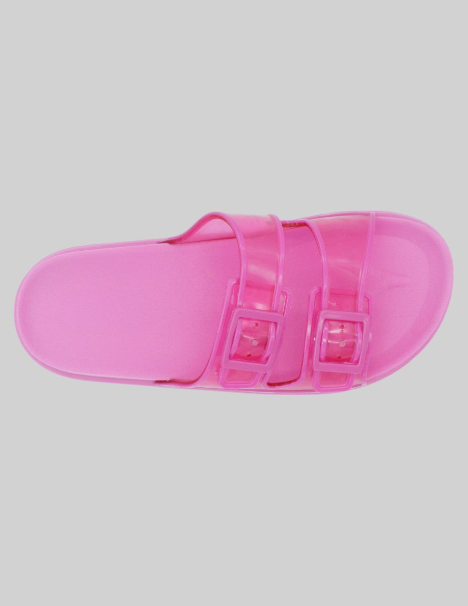 Sandalias de piso Birte en Sintético - Rosa
