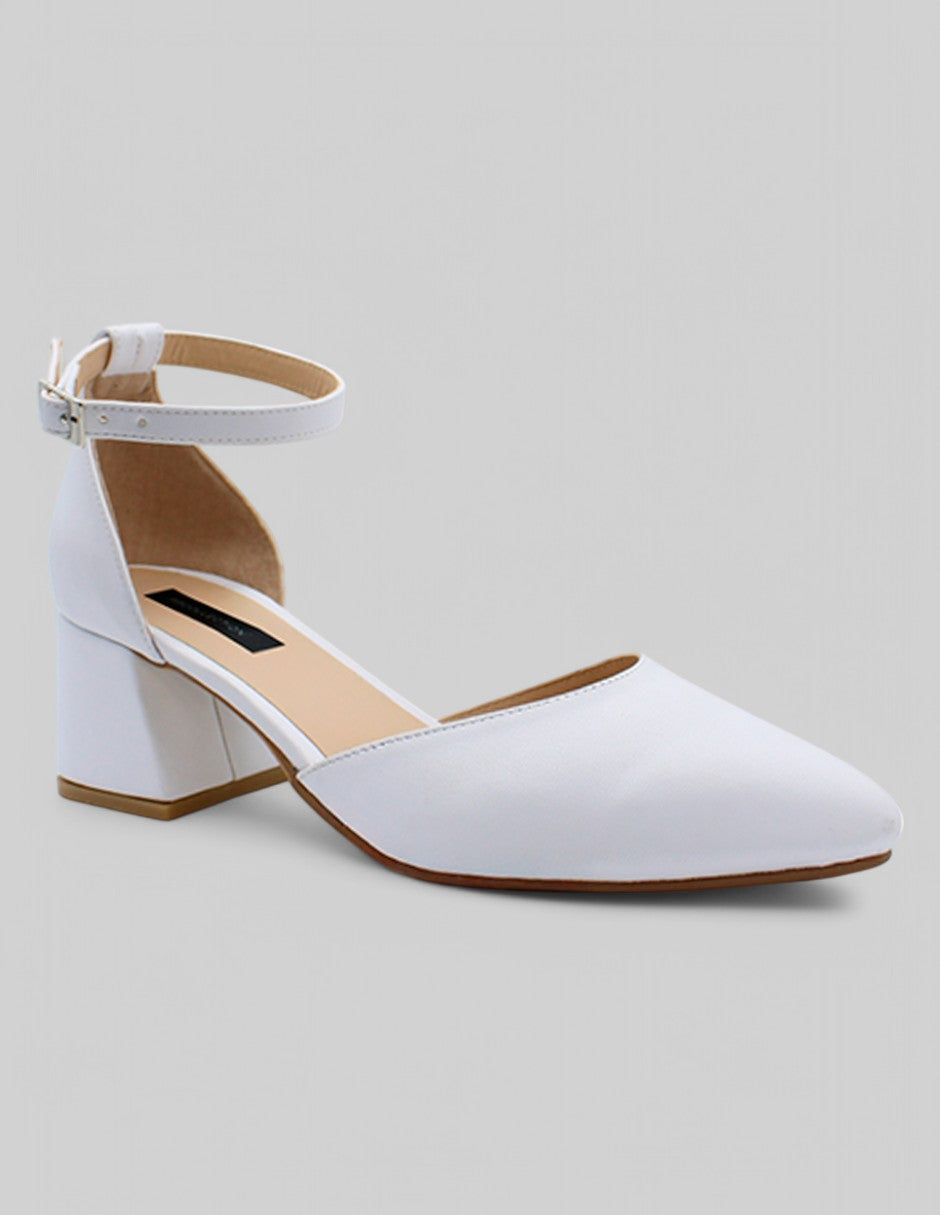 Zapatillas Exterior Piel vegana Color Blanco Para Mujer De RBCOLLECTION