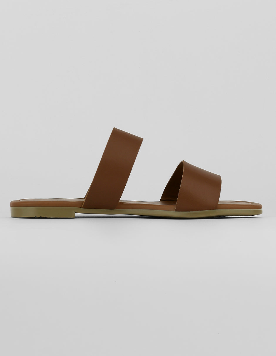 Sandalias de piso Soft en Sintético – Café