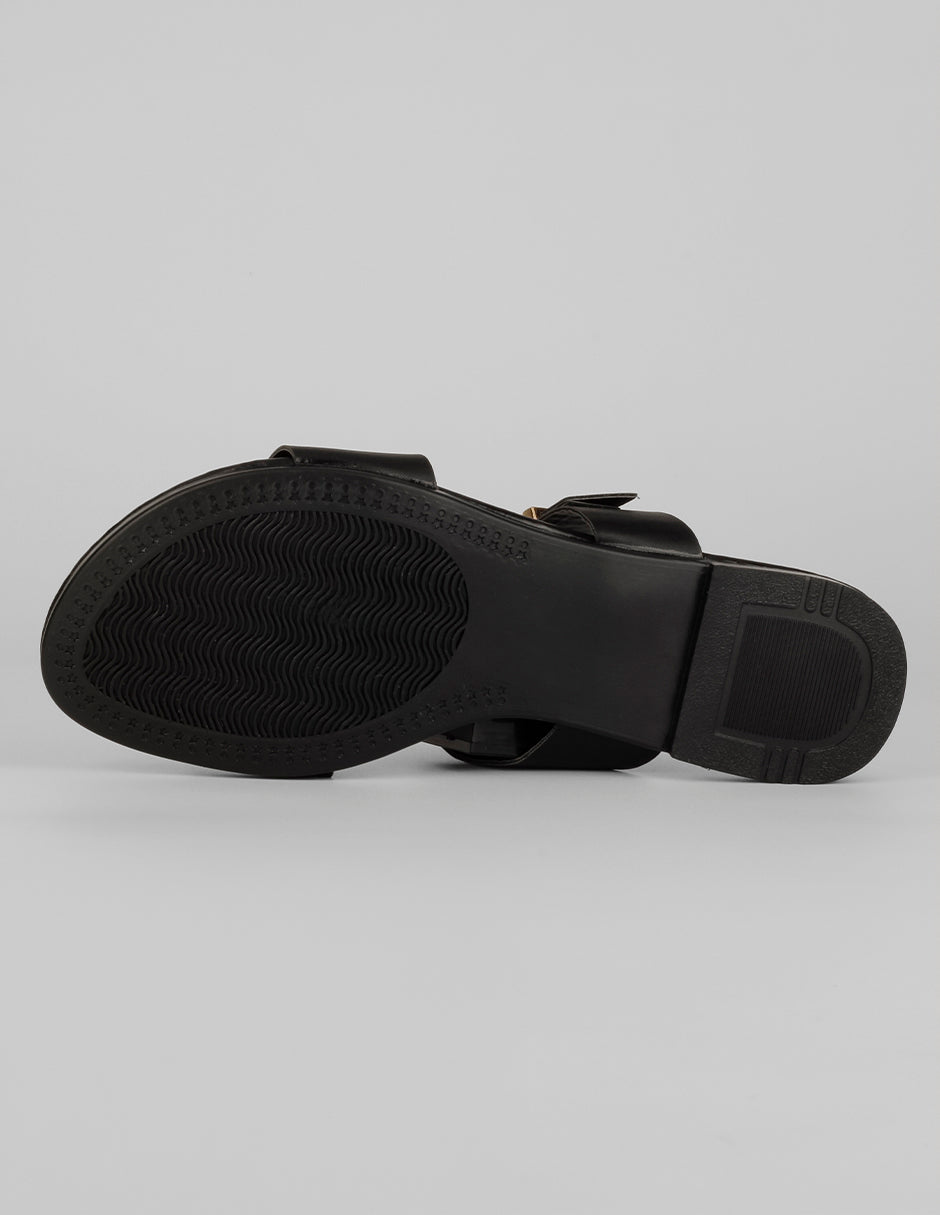 Sandalias de piso Soft en Sintético – Negro
