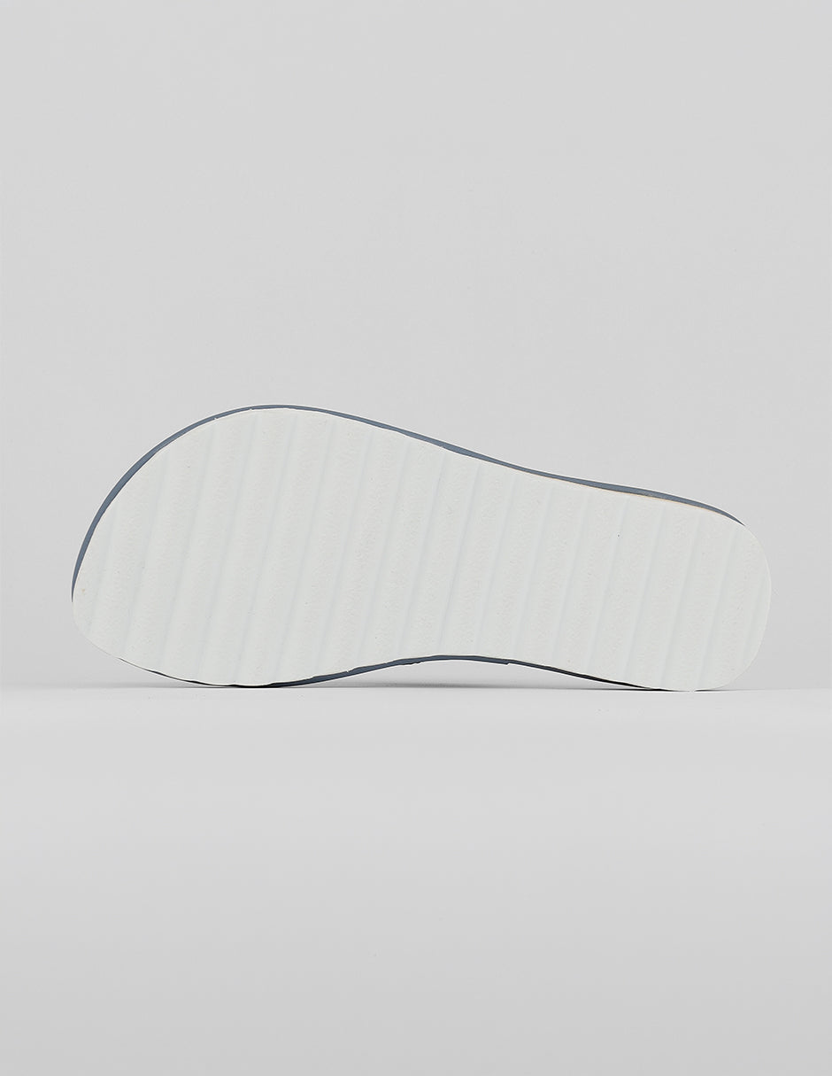 Sandalias con plataforma Solea en Piel vegana – Azul