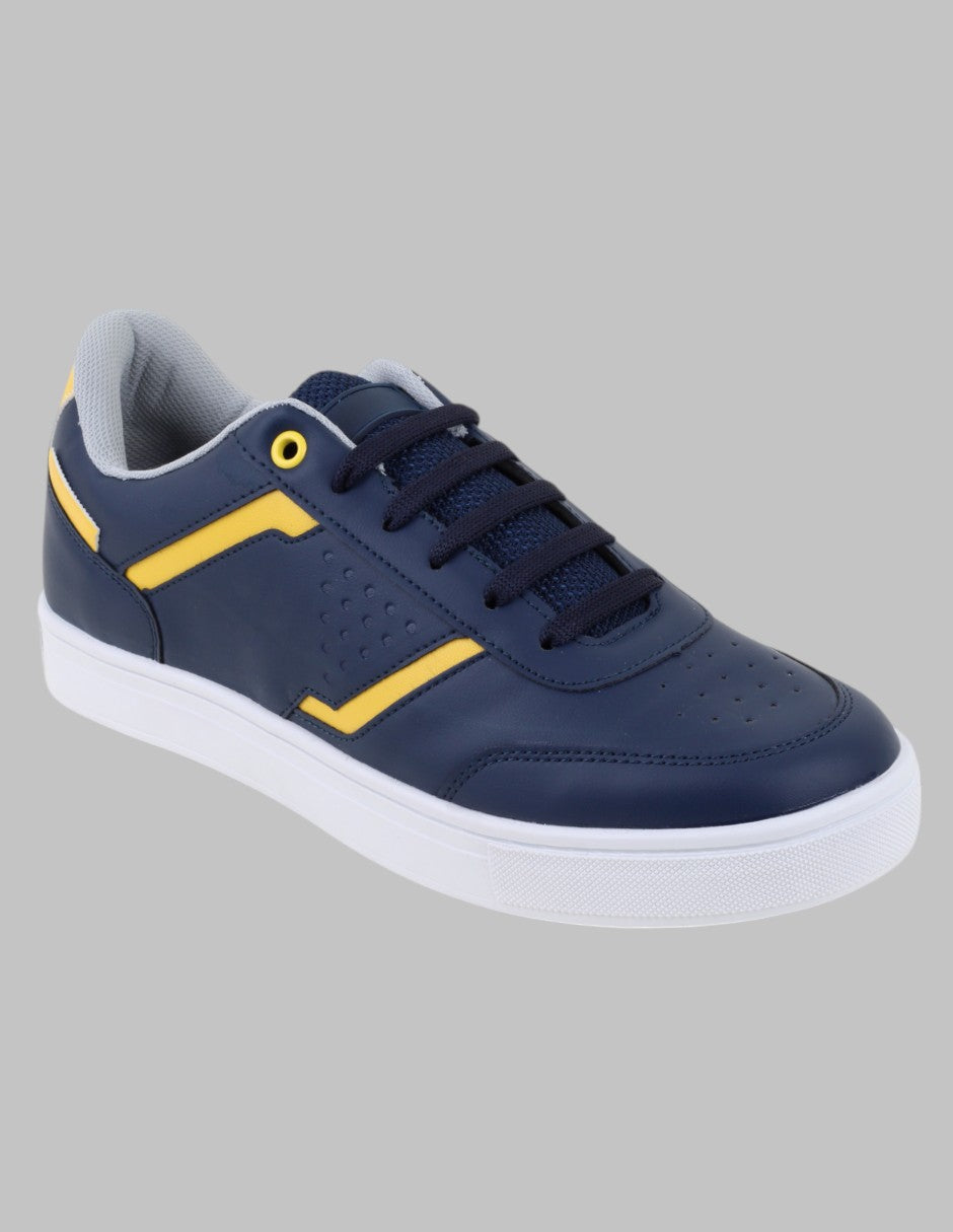 Tenis con cordones Urban en Sintético - Azul