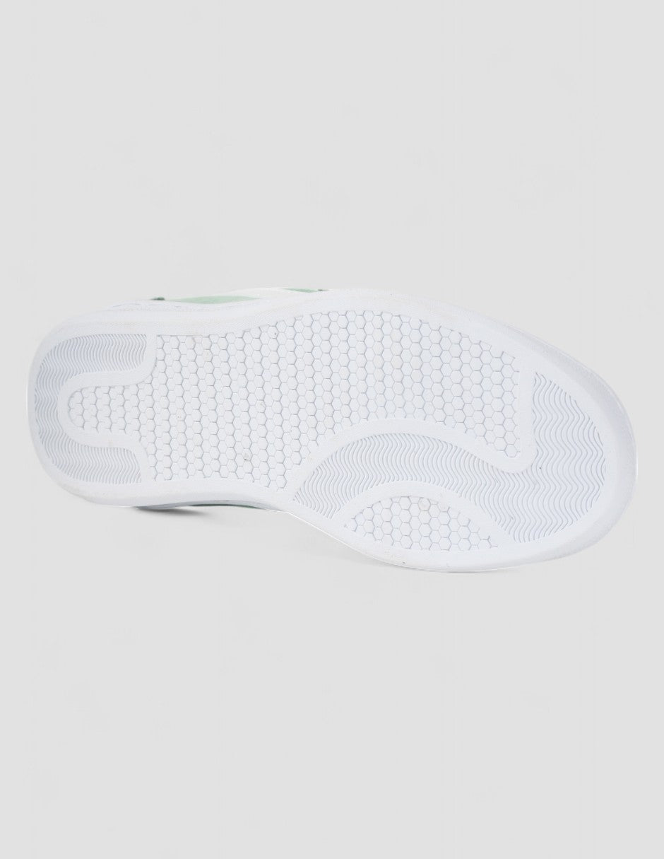 Tenis con cordones Sam Gamuza - Verde