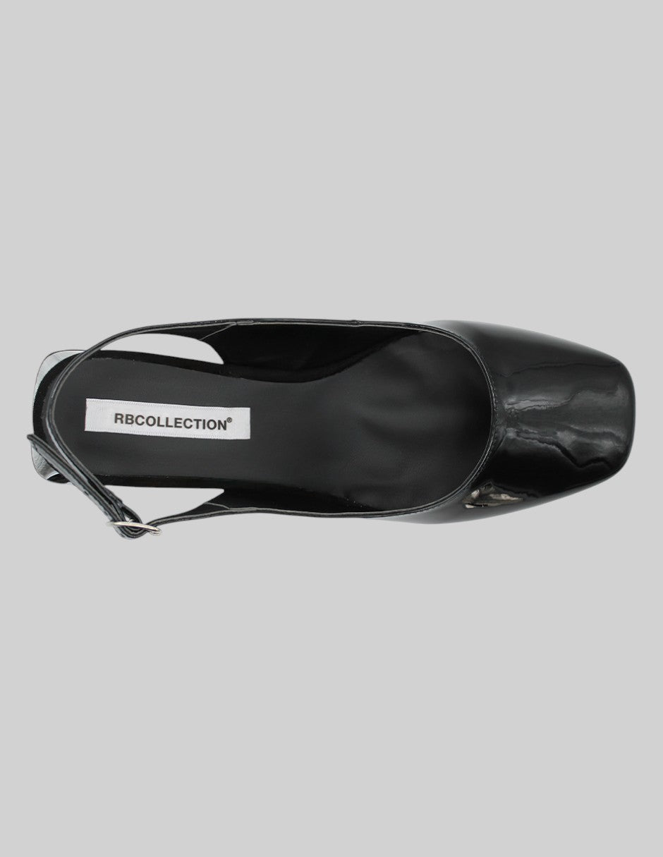 Zapatillas Durliny en Charol – Negro