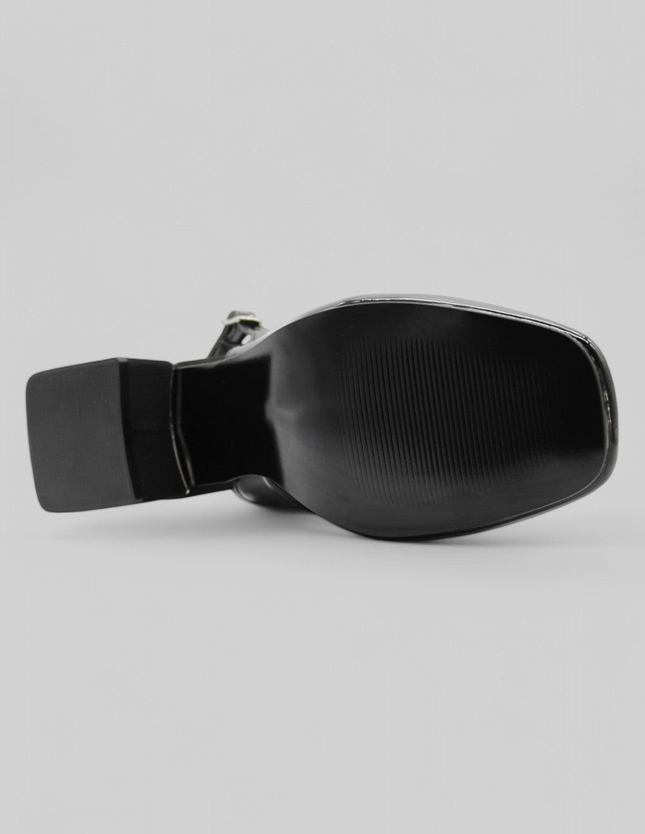 Zapatillas Durliny en Charol – Negro