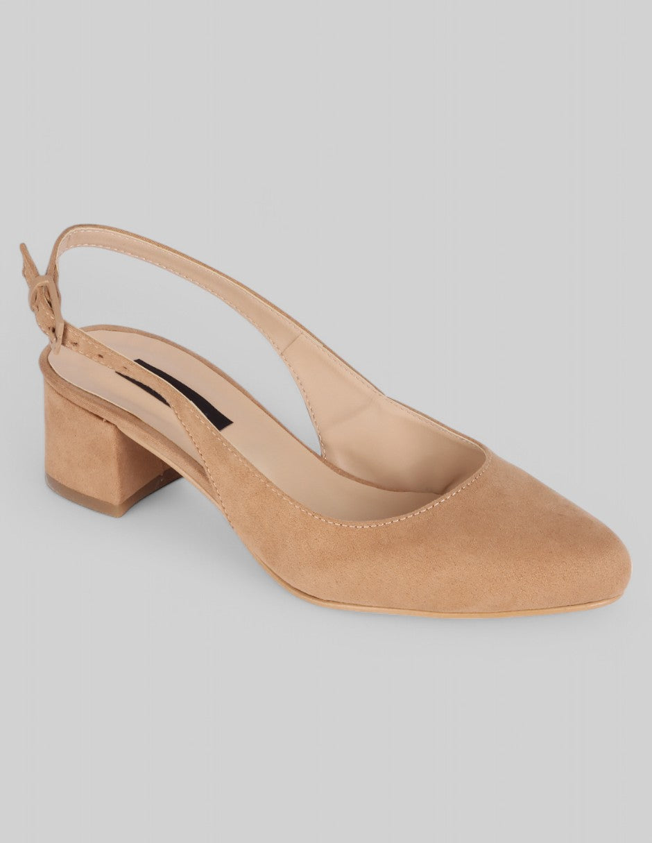 Zapatillas Exterior Gamuza sintética Color Camel Para Mujer De RBCOLLECTION