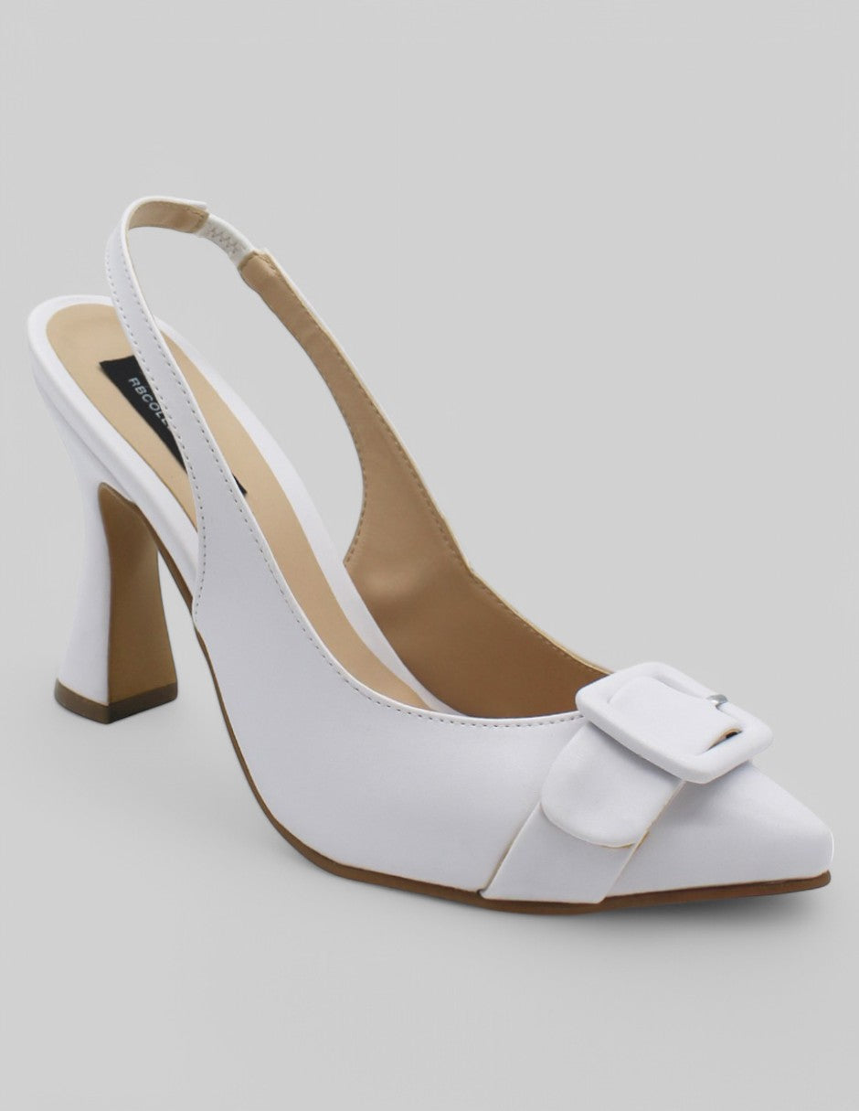 Zapatillas Exterior Piel vegana Color Blanco Para Mujer De RBCOLLECTION