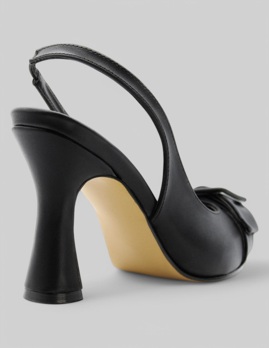 Zapatillas Lady en Piel vegana – Negro