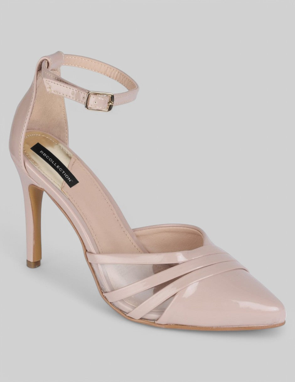 Zapatillas Exterior Charol Color Beige Para Mujer De RBCOLLECTION