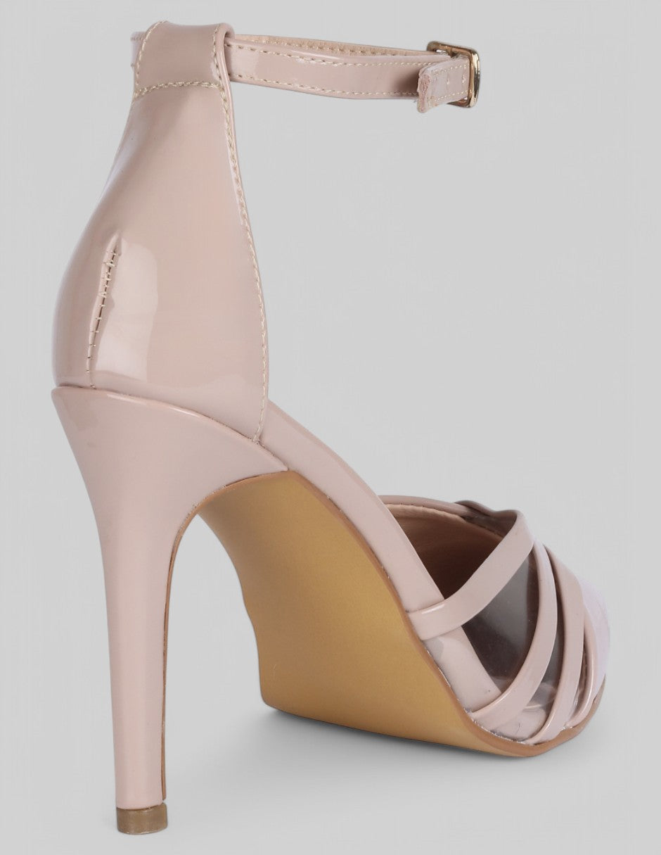 Zapatillas Lady en Charol – Beige