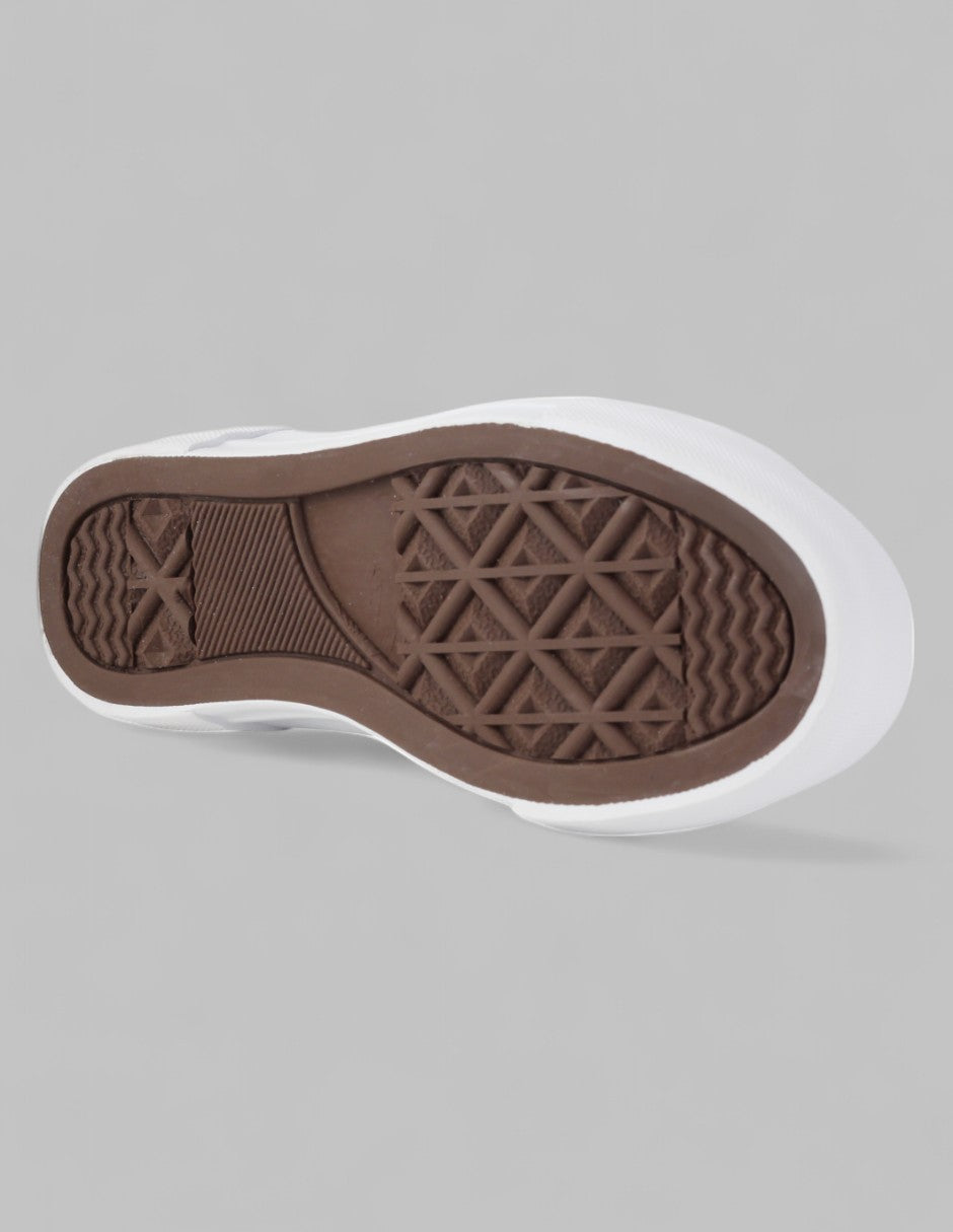 Tenis botín Itala Textil - Negro
