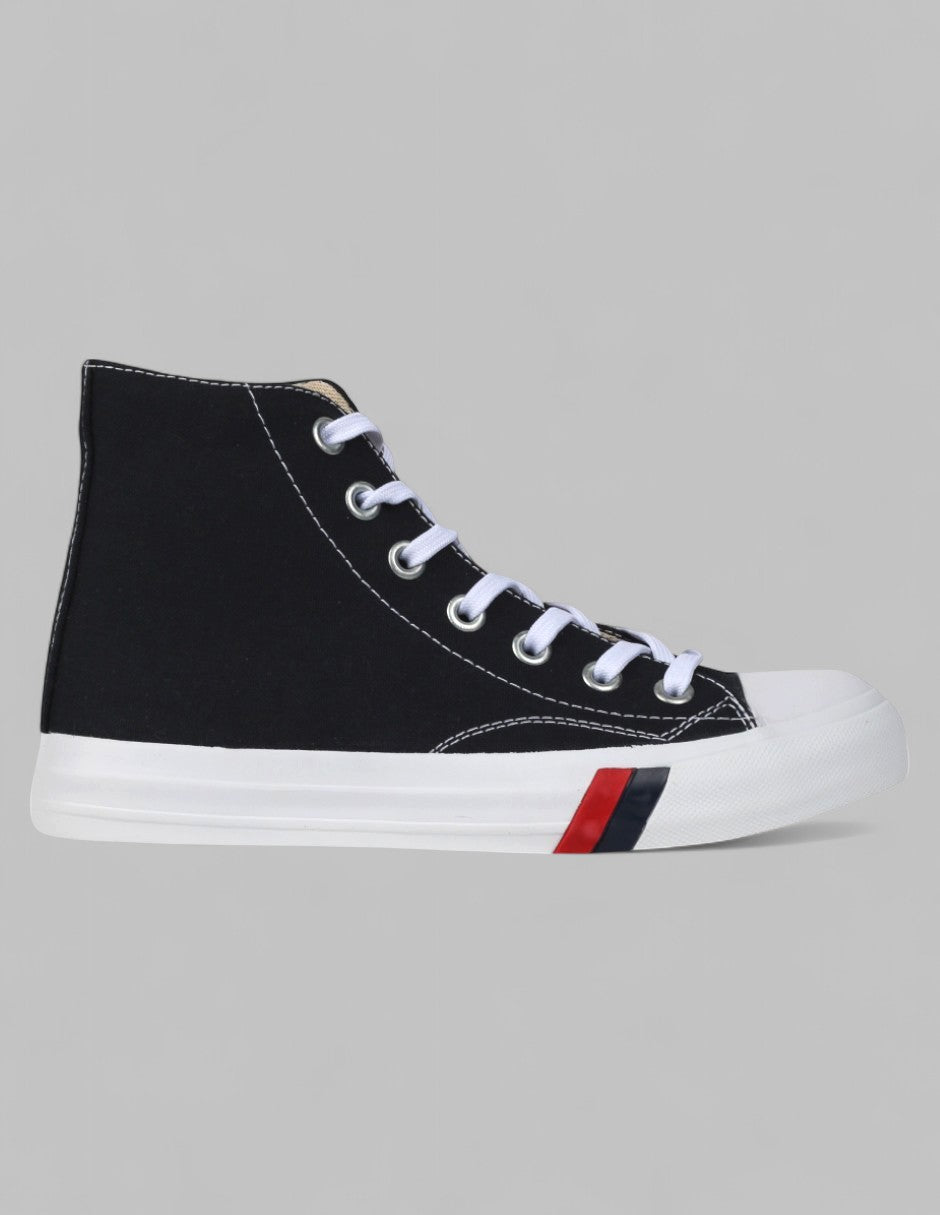Tenis botín Exterior Textil Color Negro Para Mujer De RBCOLLECTION