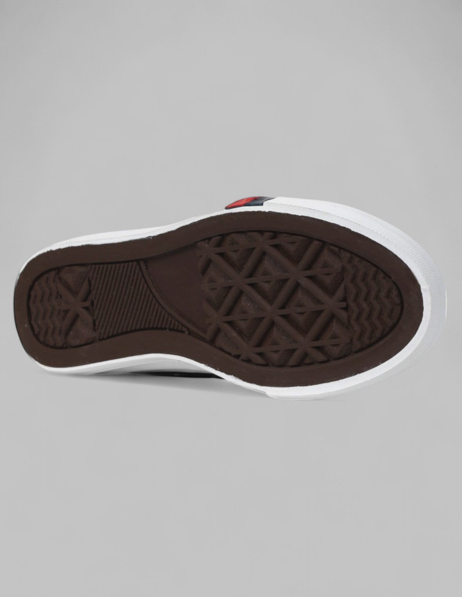 Tenis botín Itala Textil - Negro