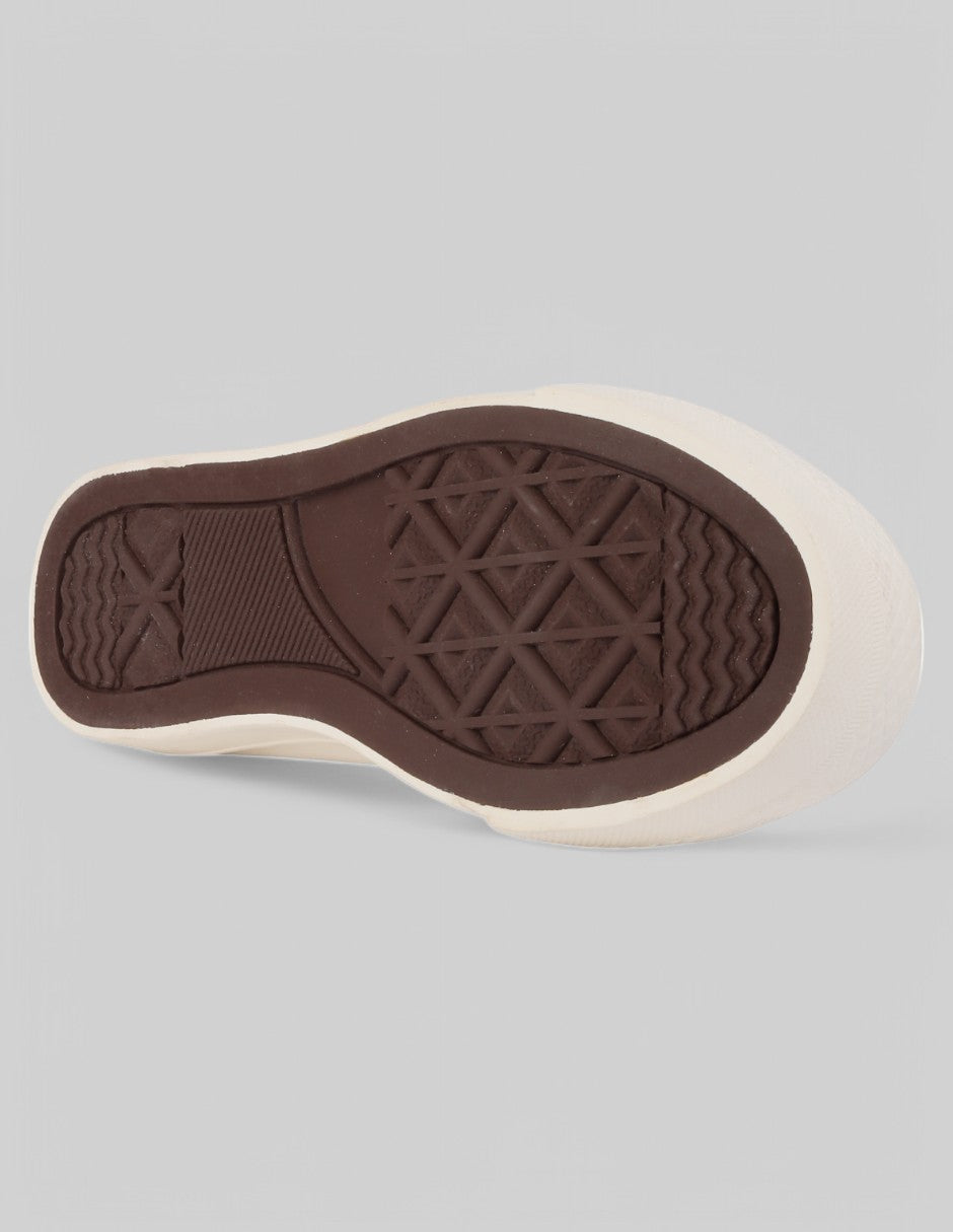 Tenis botín Italia Textil - Gris