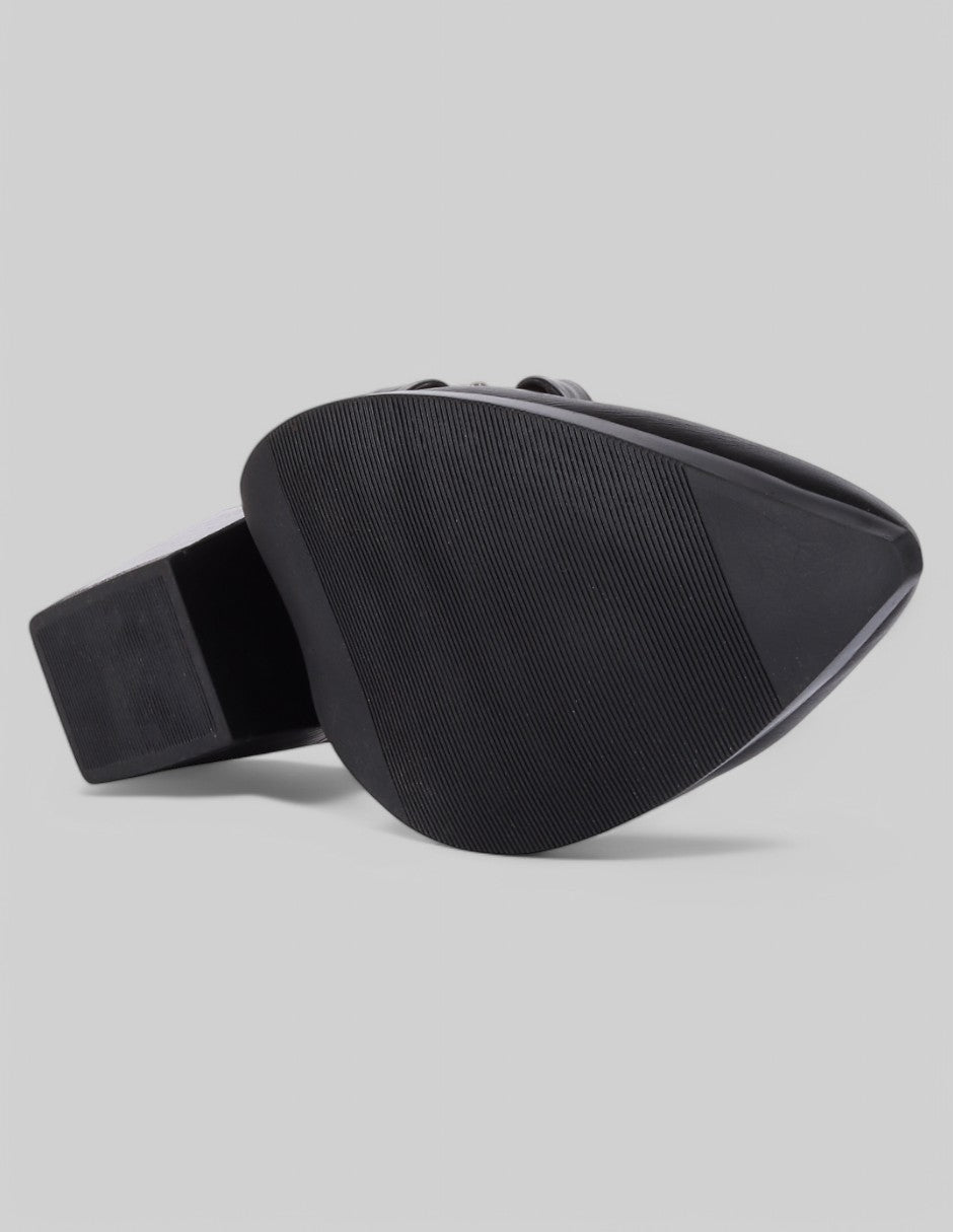 Zapatillas Classy en Piel vegana – Negro