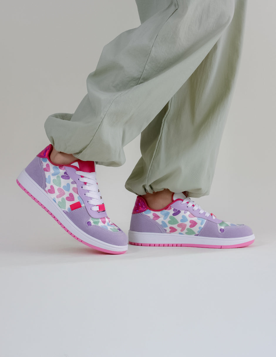 Tenis con cordones Urban Textil - Multicolor