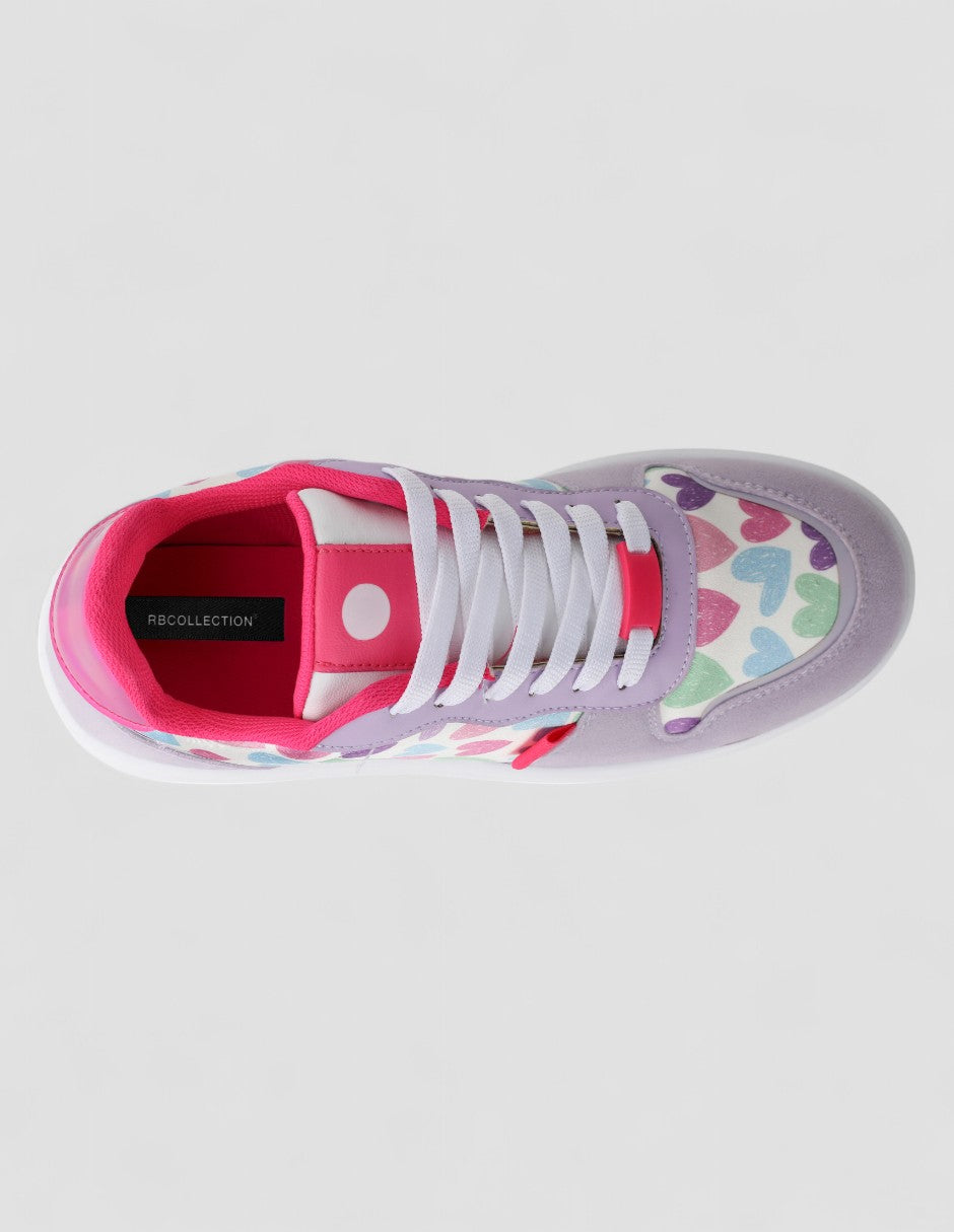 Tenis con cordones Urban Textil - Multicolor
