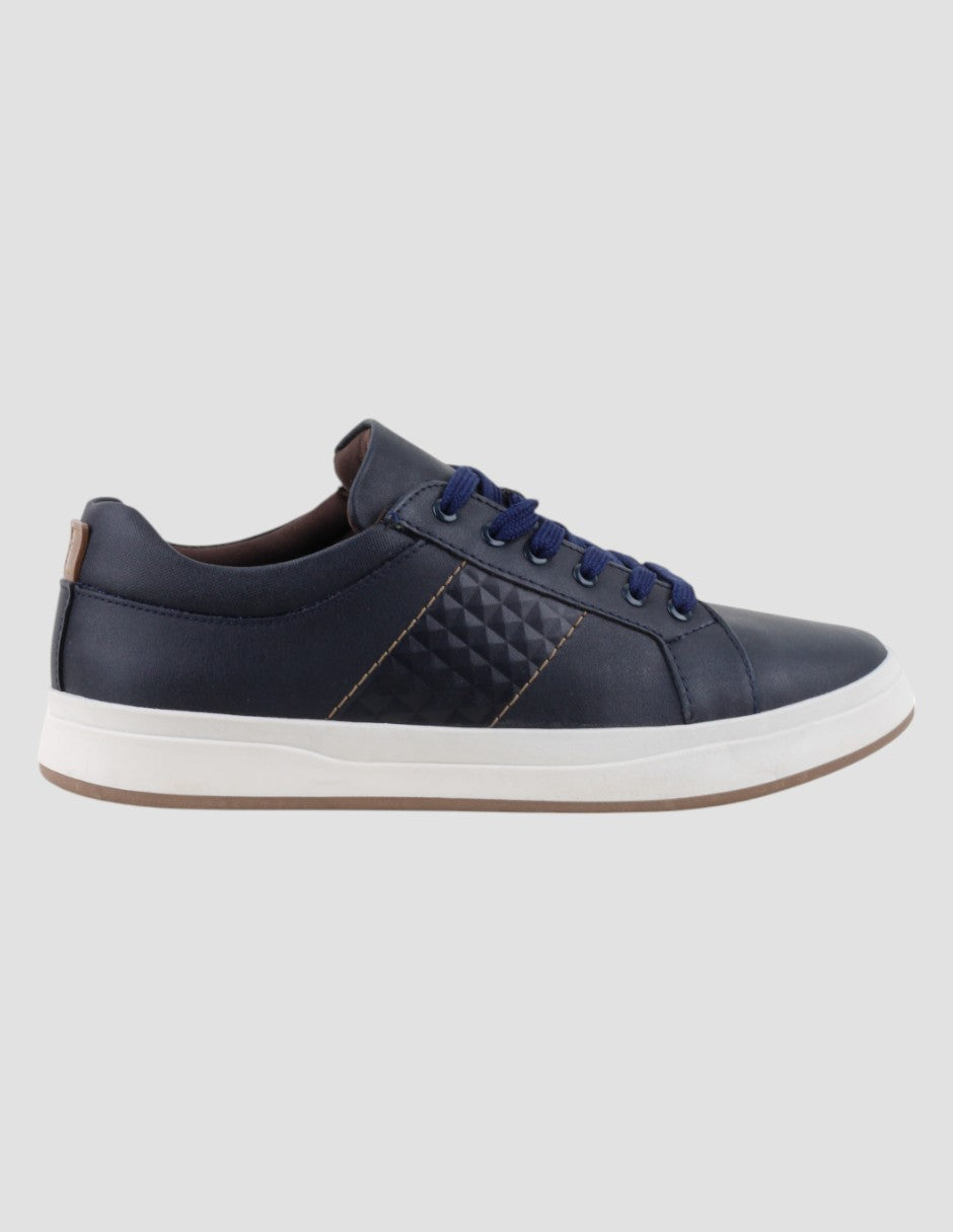 Tenis con cordones Exterior Sintético Color Azul Para Hombre De RBCOLLECTION