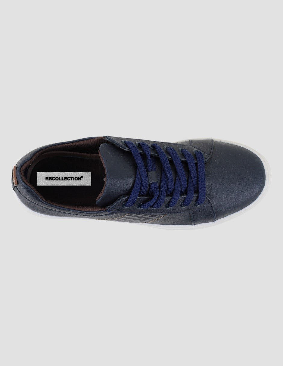Tenis con cordones Urban en Sintetico – Azul