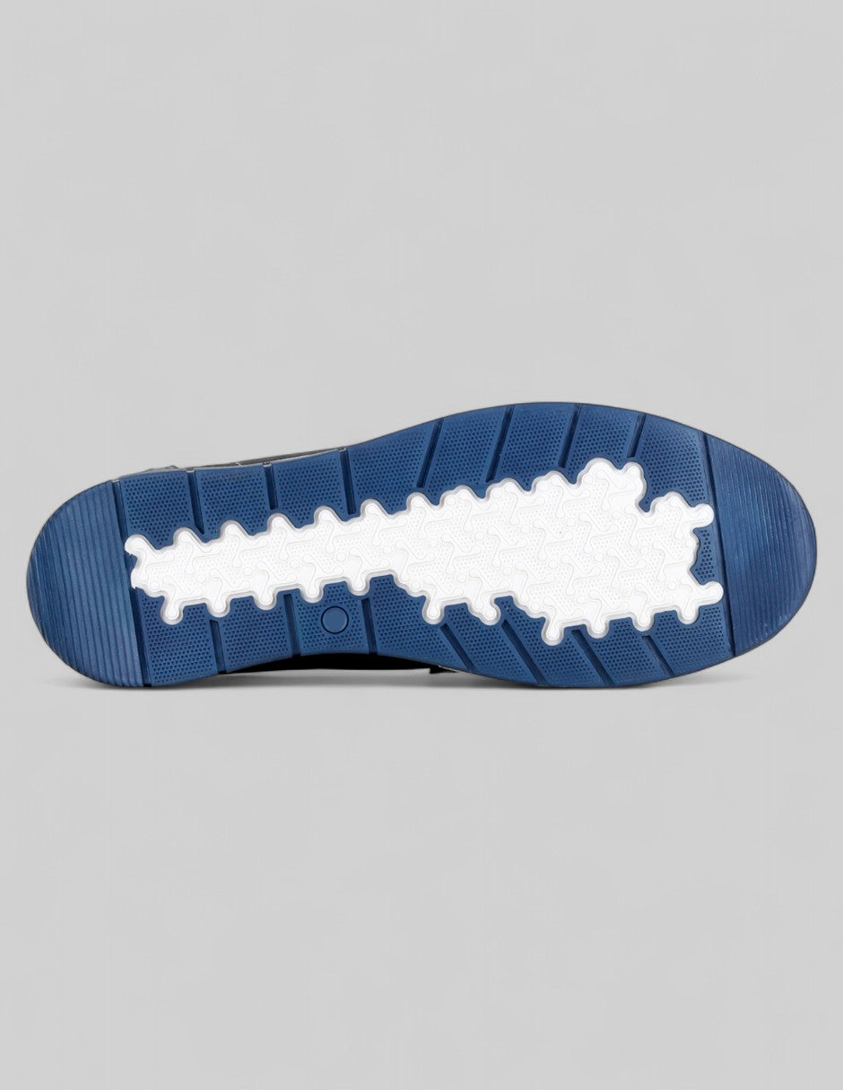 Mocasines Olmer en Piel vegana – Azul