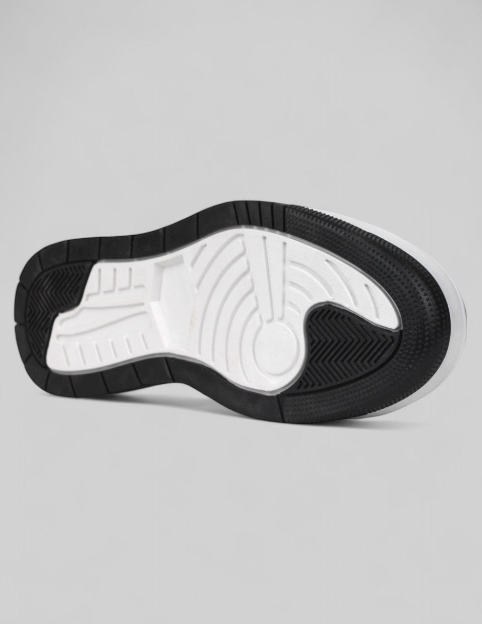Tenis con cordones Chunk Piel vegana - Negro