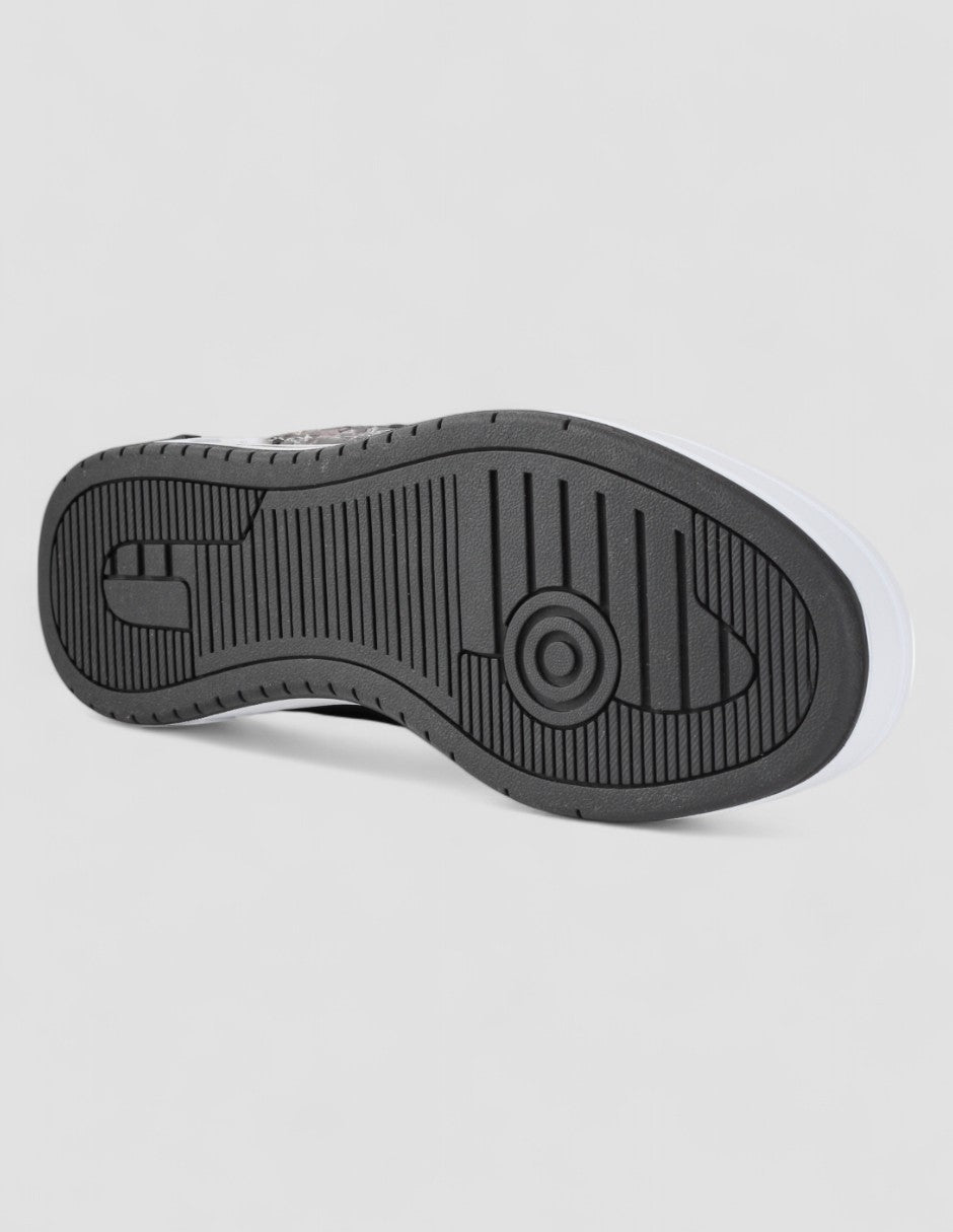 Tenis con cordones Urban Piel vegana - Negro