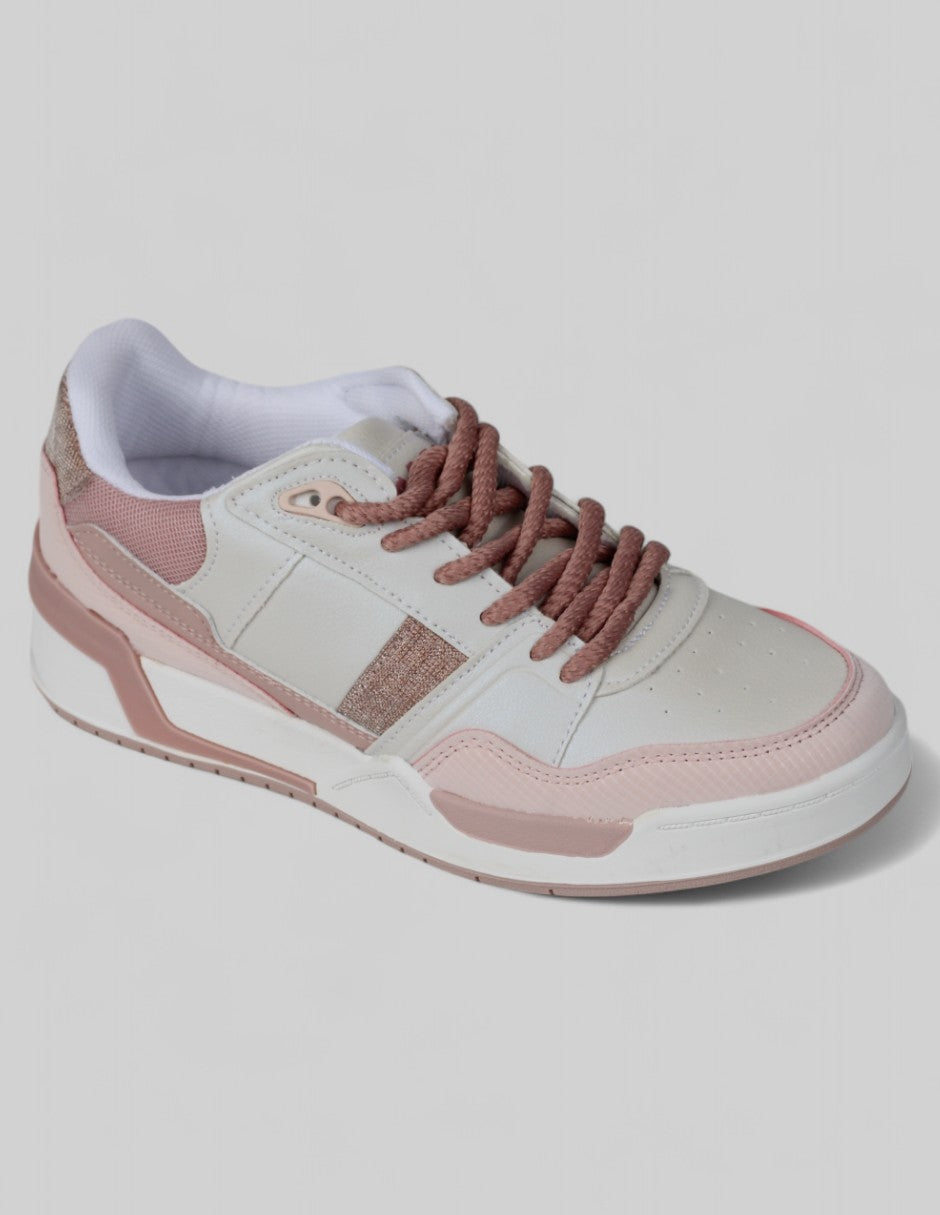 Tenis con cordones Urban Piel vegana - Multicolor