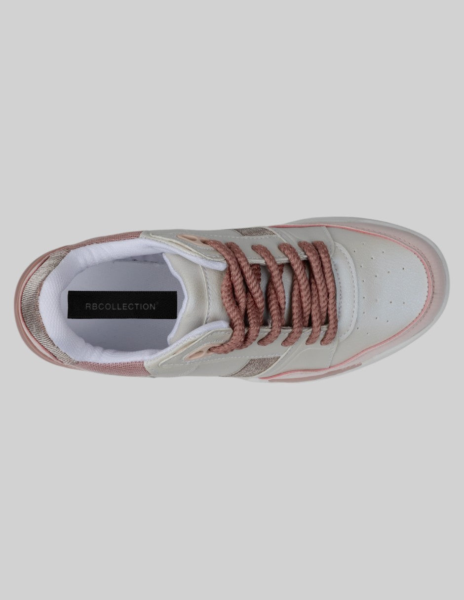 Tenis con cordones Urban Piel vegana - Multicolor