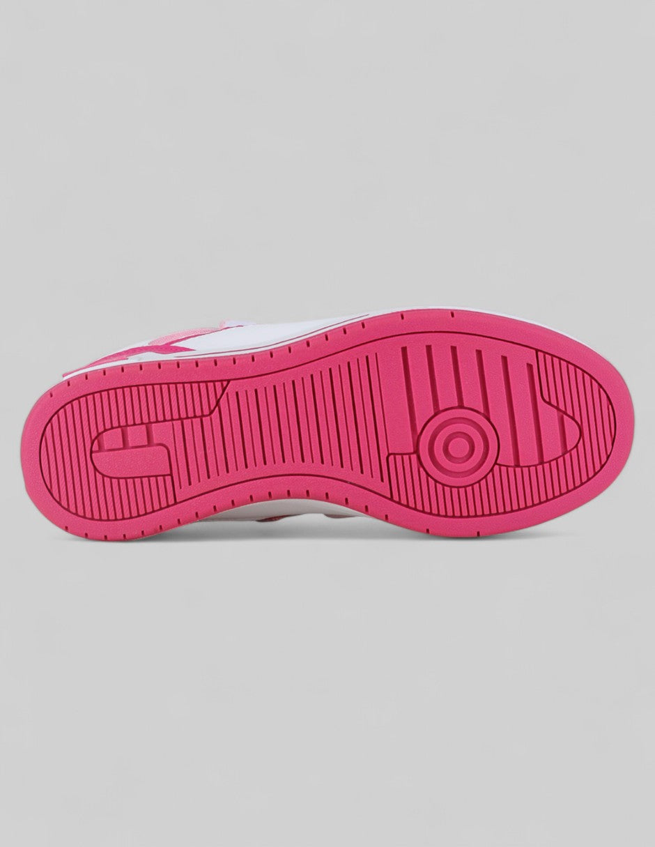 Tenis con cordones Urban en Piel vegana – Blanco