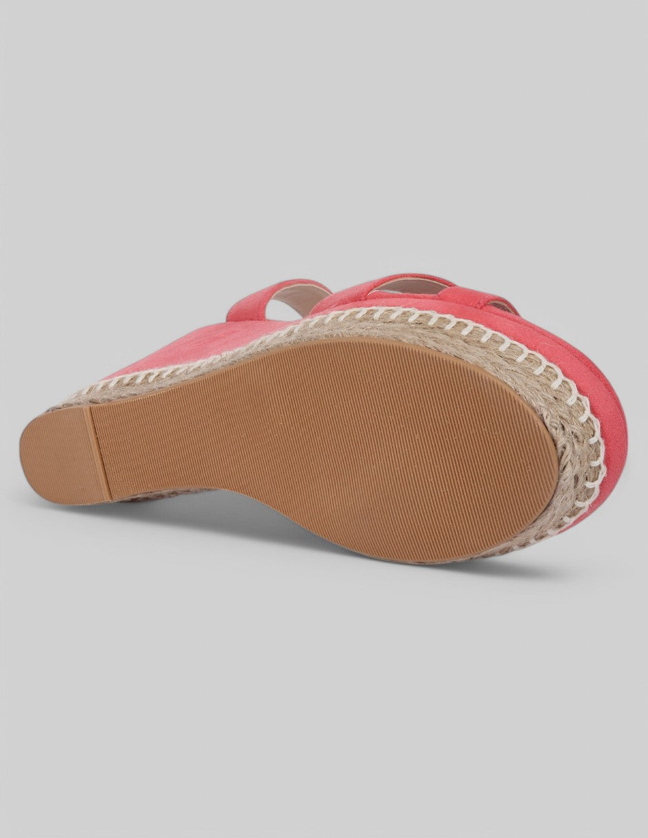 Sandalias con plataforma Daril en Gamuza - Rosa