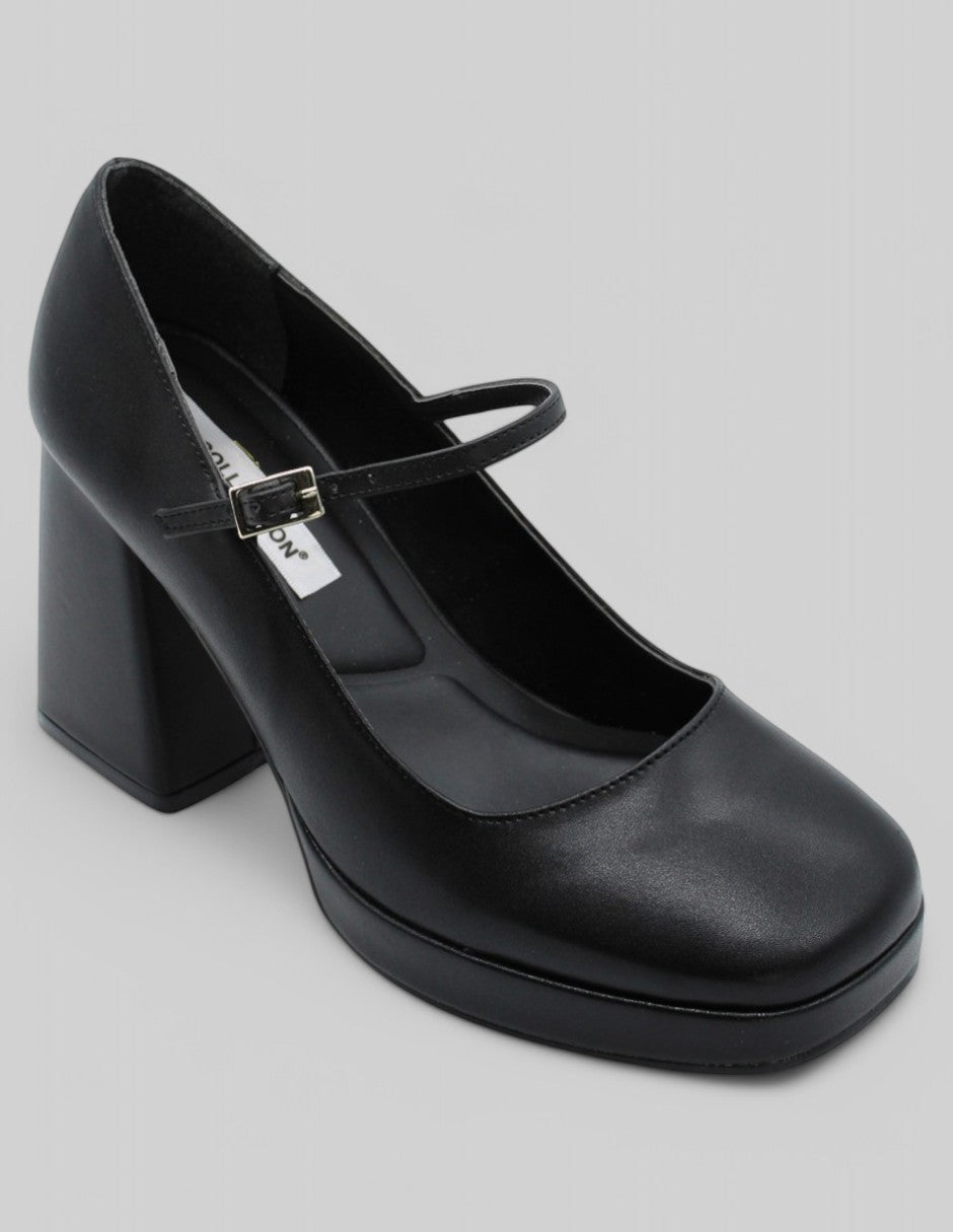 Zapatillas Exterior Piel vegana Color Negro Para Mujer De RBCOLLECTION