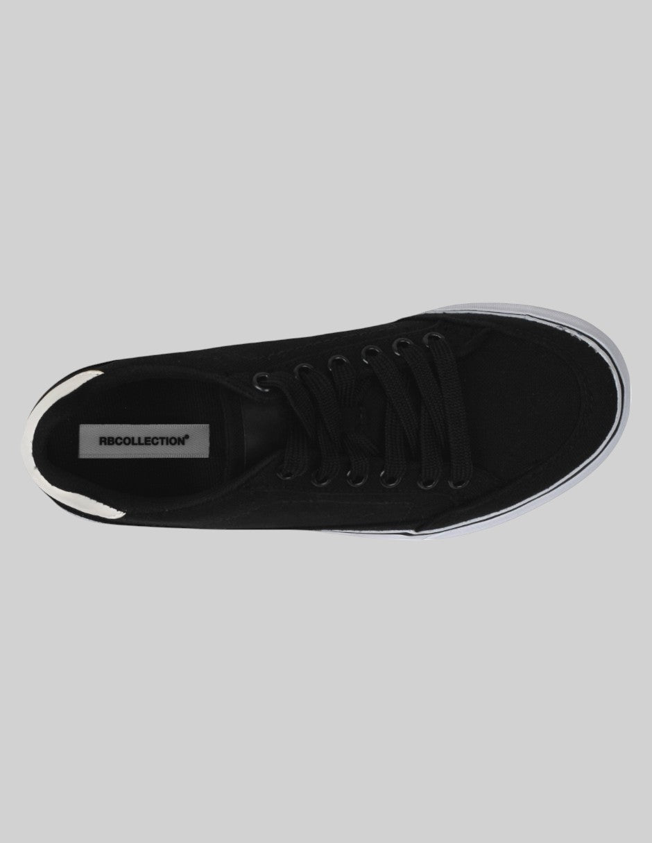 Tenis con cordones Urban Gamuza - Negro