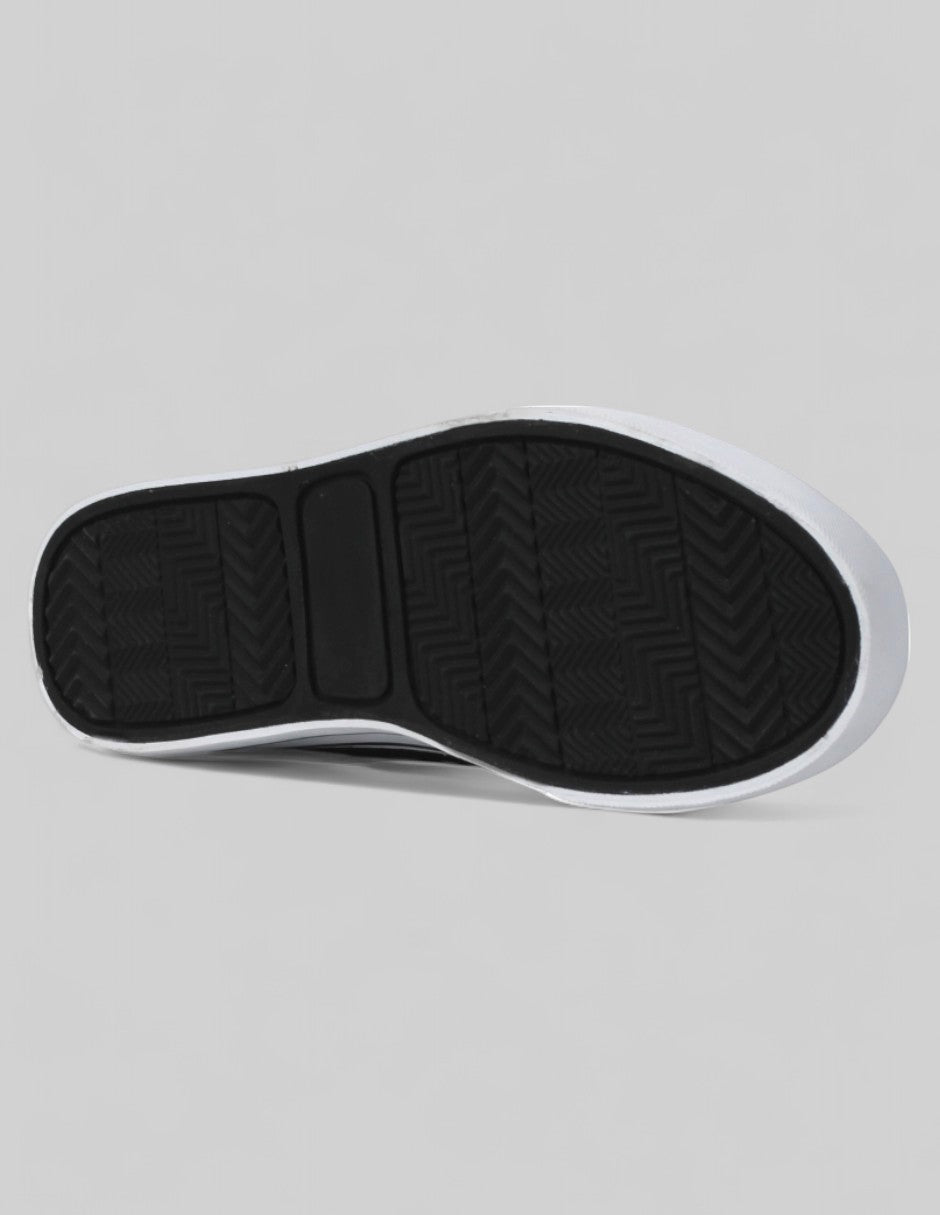 Tenis con cordones Urban Gamuza - Negro