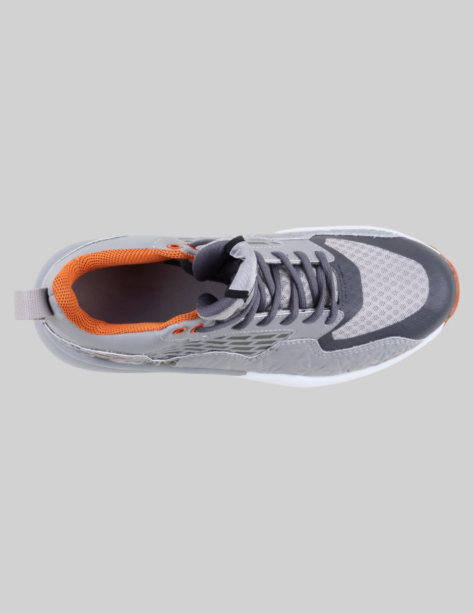 Tenis para basquet Pontiac en Sintetico – Gris