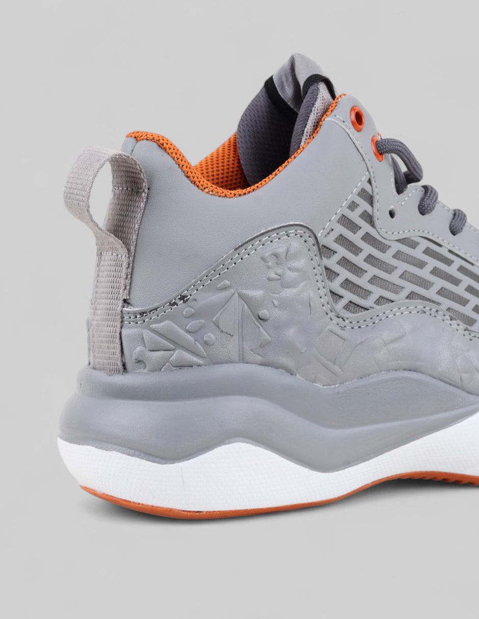 Tenis para basquet Pontiac en Sintetico – Gris