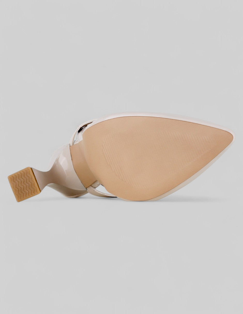 Zapatillas Classy en Charol – Beige