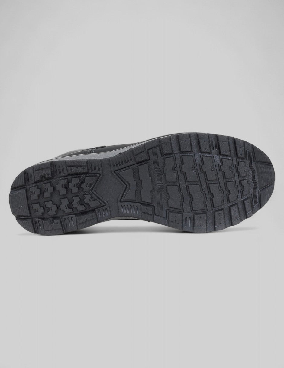 Botas casuales Brent en Piel vegana – Negro