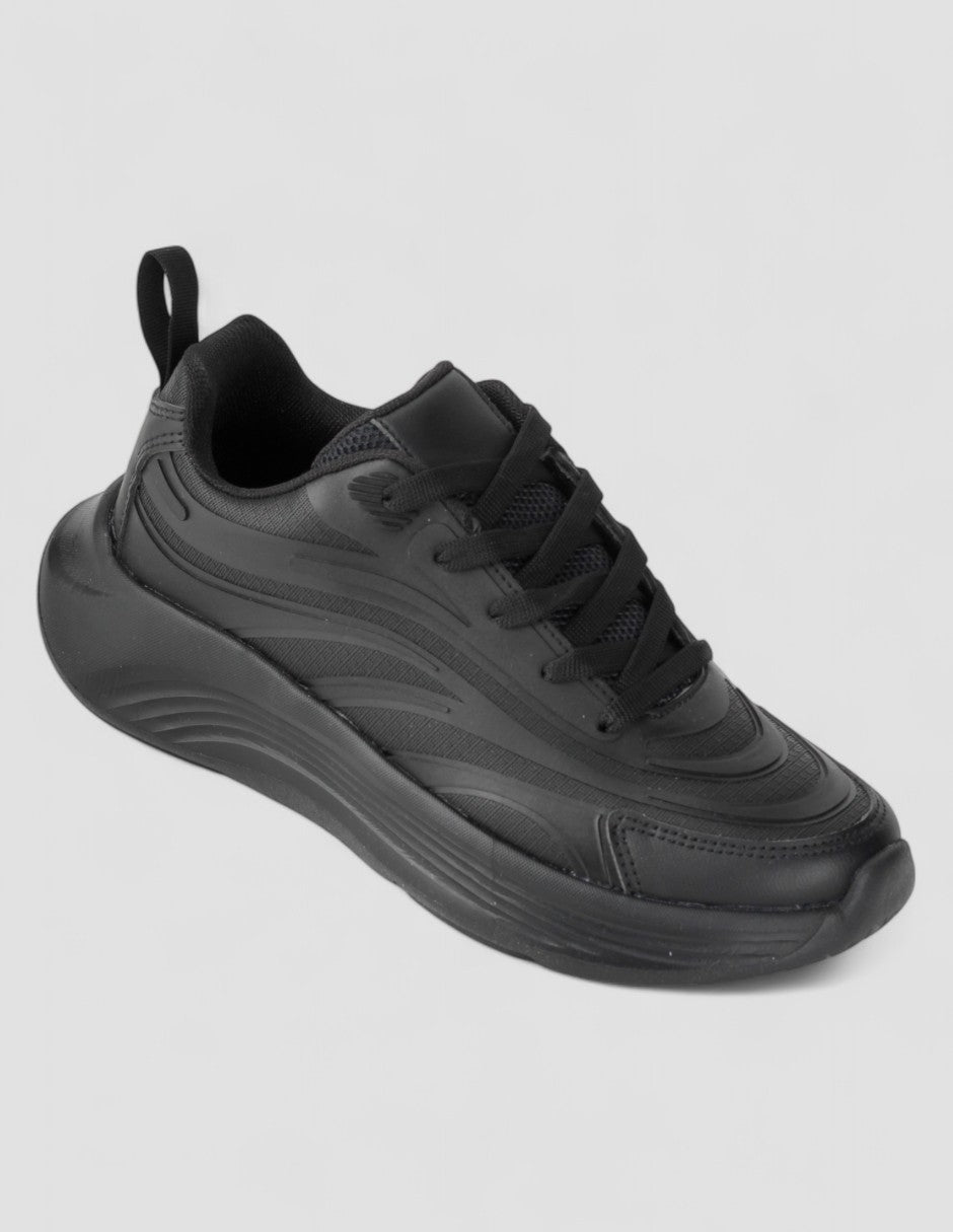 Tenis tipo deportivo  Lady Sintético - Negro